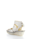 YULP571FLY 000 PEARL Lace-Up Sandals
